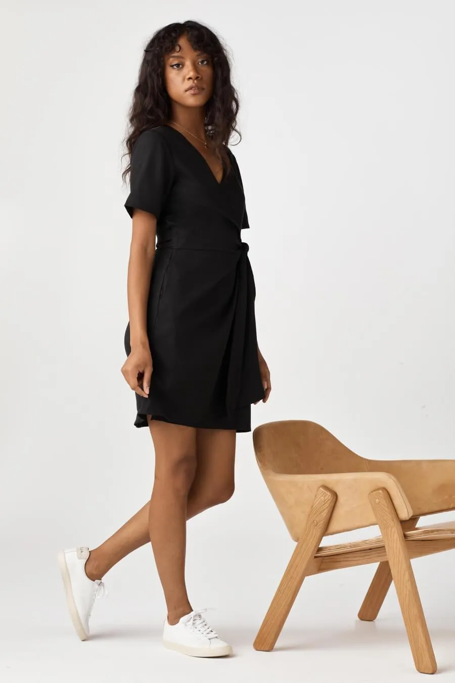 The Short Wrap Dress