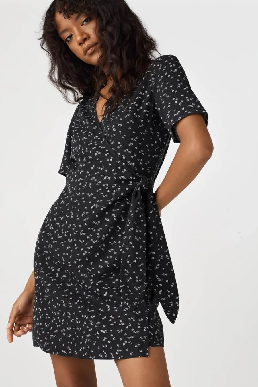 The Short Wrap Dress