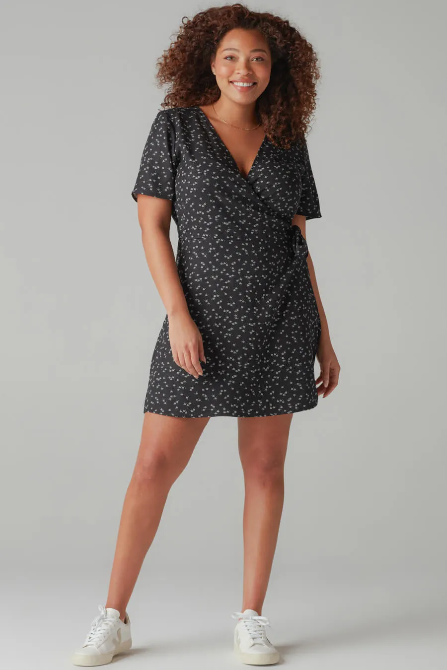 The Short Wrap Dress