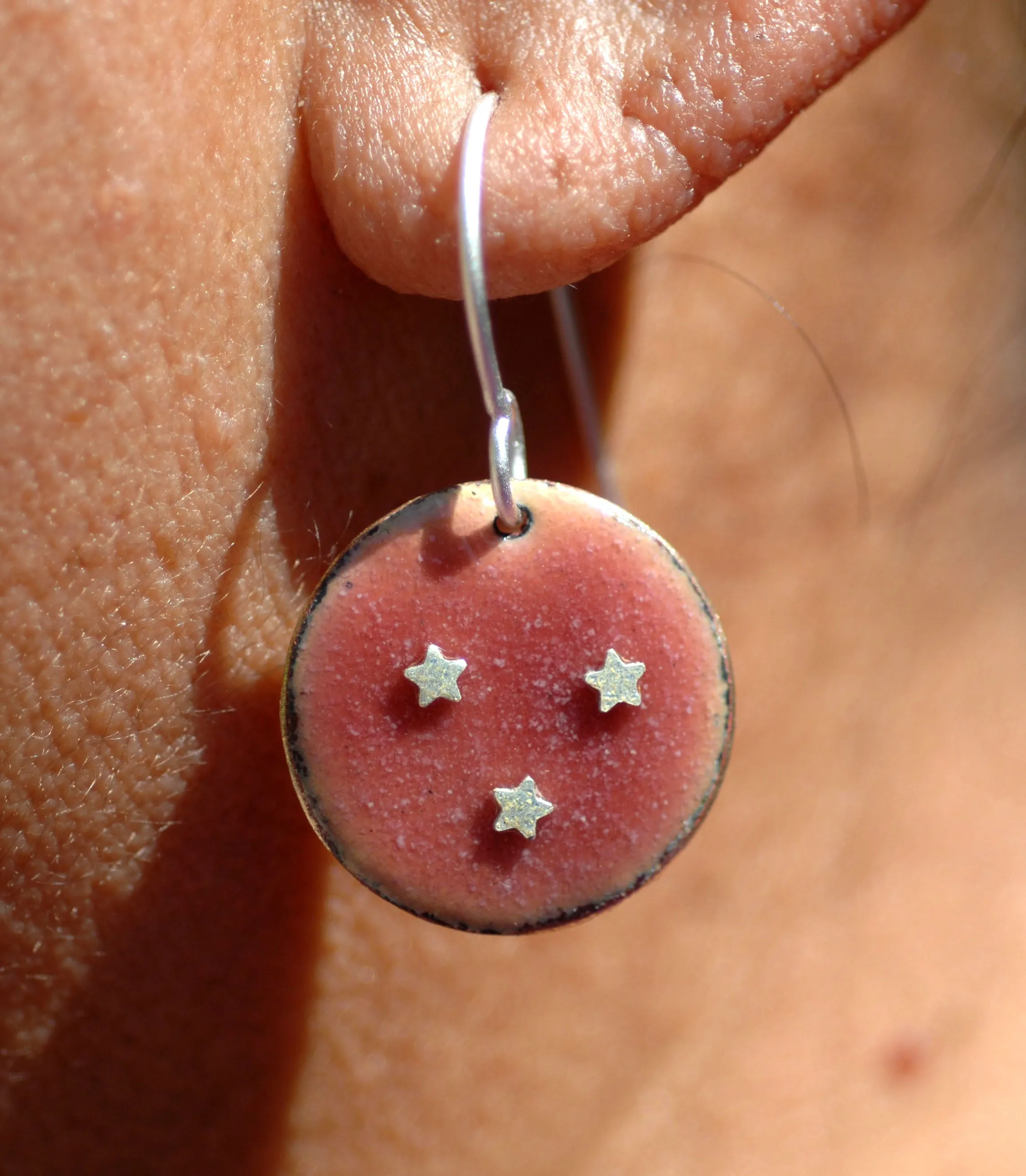 Tiny Metal Hexagon Flower Pointed 4.2mm
