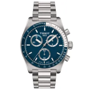 Tissot PR 516 Chronograph T-Sport Collection, Blue Dial, 40mm (T1494171104100)