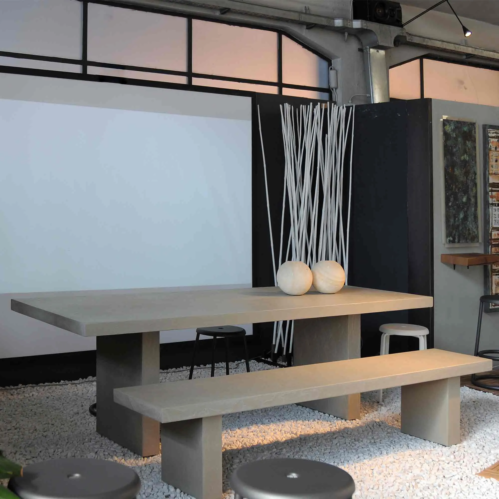 Tommaso - Outdoor Bench and Table