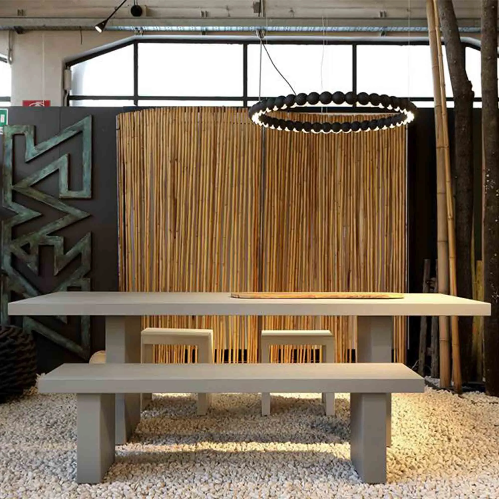 Tommaso - Outdoor Bench and Table