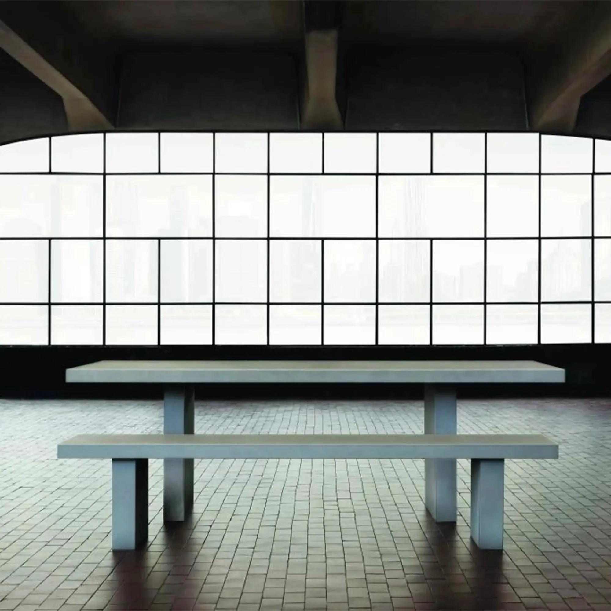 Tommaso - Outdoor Bench and Table