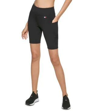 Tommy Hilfiger Sport Women's High-Rise Compression Bike Shorts 166e267b202e69