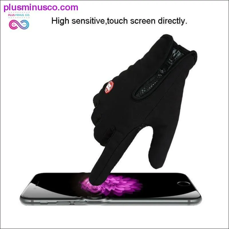 Touch Screen Windproof Outdoor Sport Gloves,Unisex Winter