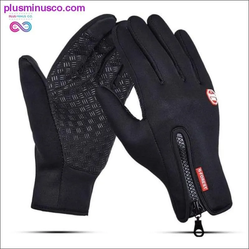 Touch Screen Windproof Outdoor Sport Gloves,Unisex Winter