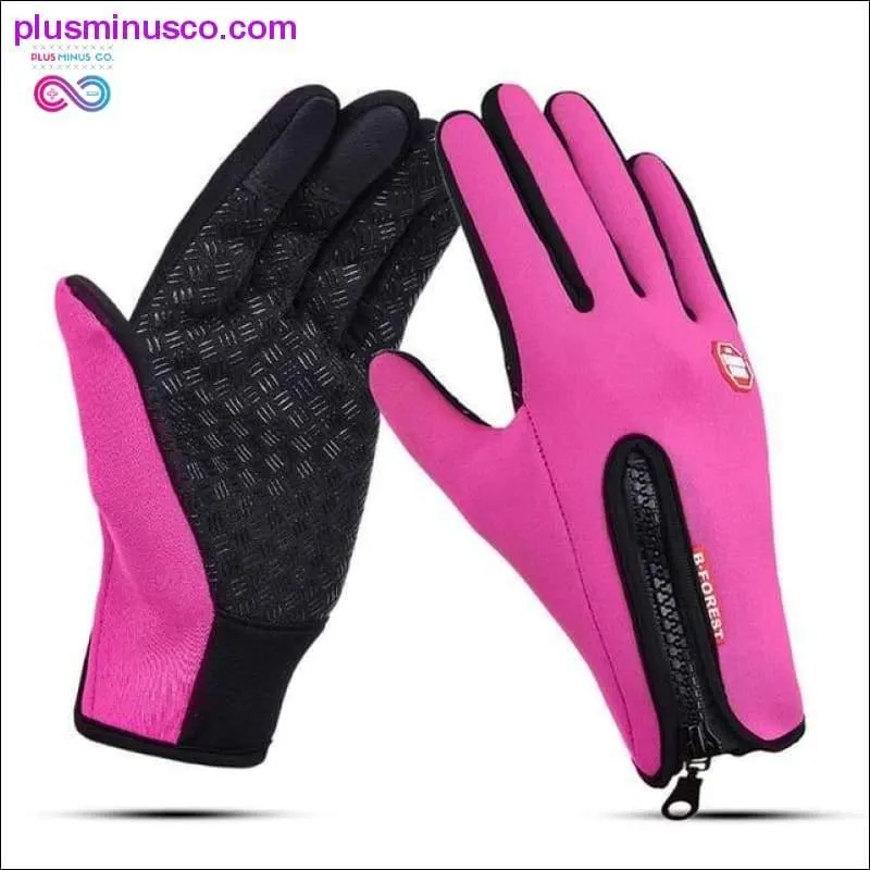 Touch Screen Windproof Outdoor Sport Gloves,Unisex Winter