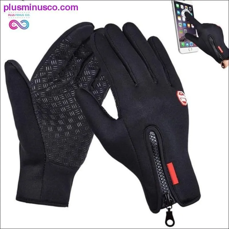 Touch Screen Windproof Outdoor Sport Gloves,Unisex Winter
