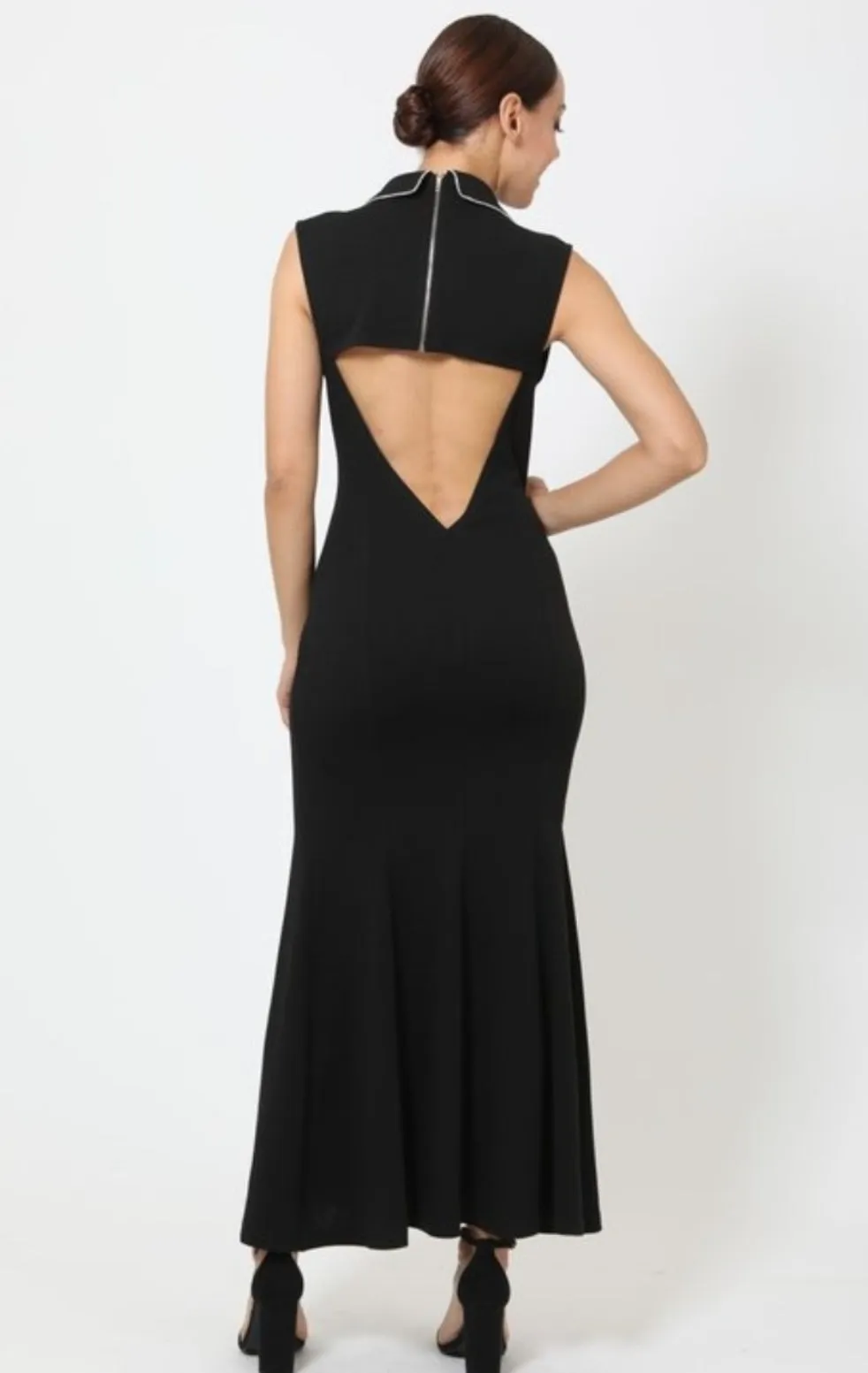 Tuxedo Black Dress