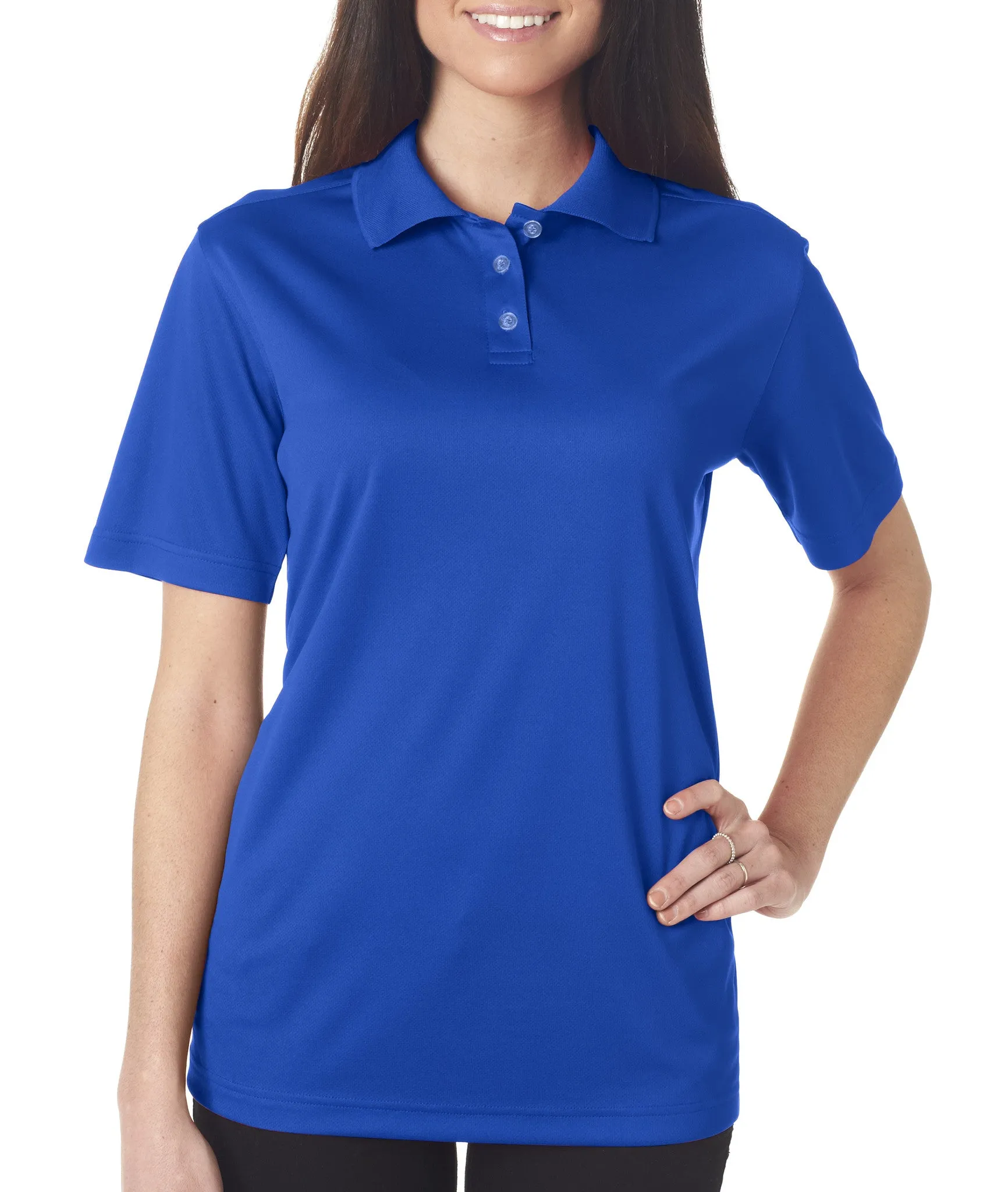 UltraClub Ladies' Cool-N-Dry Sport Polo