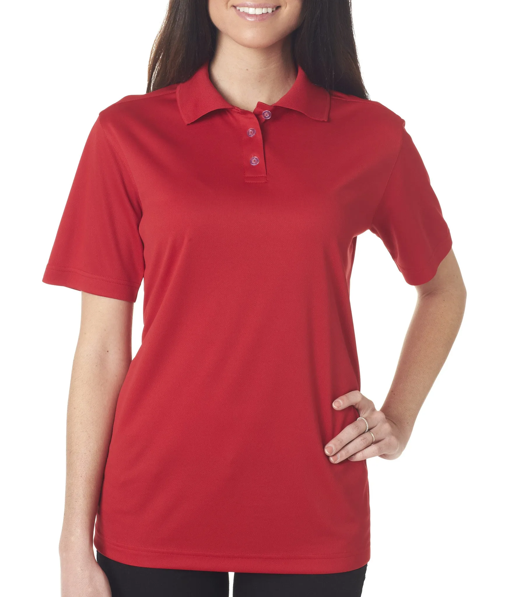 UltraClub Ladies' Cool-N-Dry Sport Polo