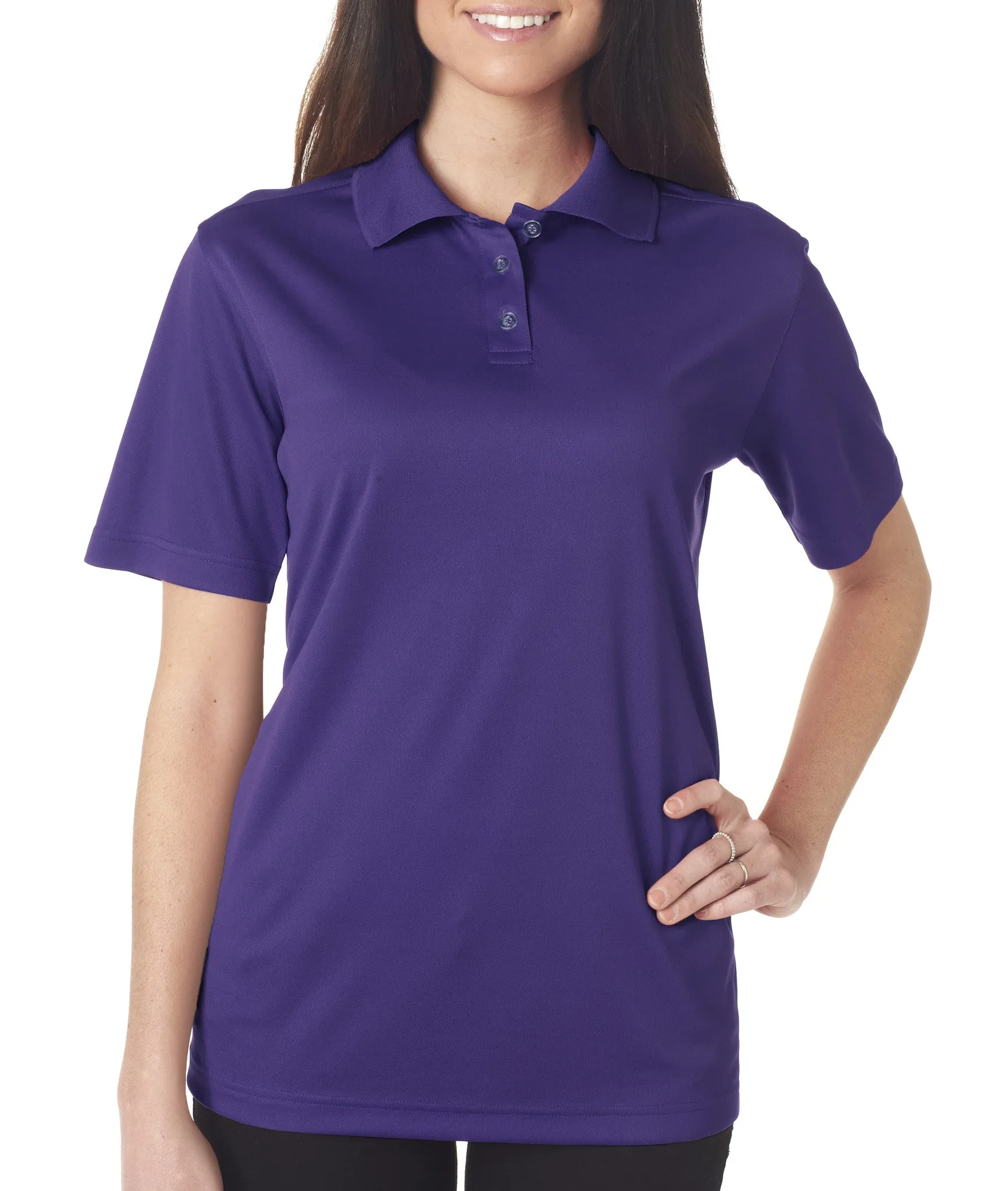 UltraClub Ladies' Cool-N-Dry Sport Polo