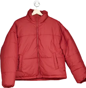 Unbranded Red Puffer Jacket UK L