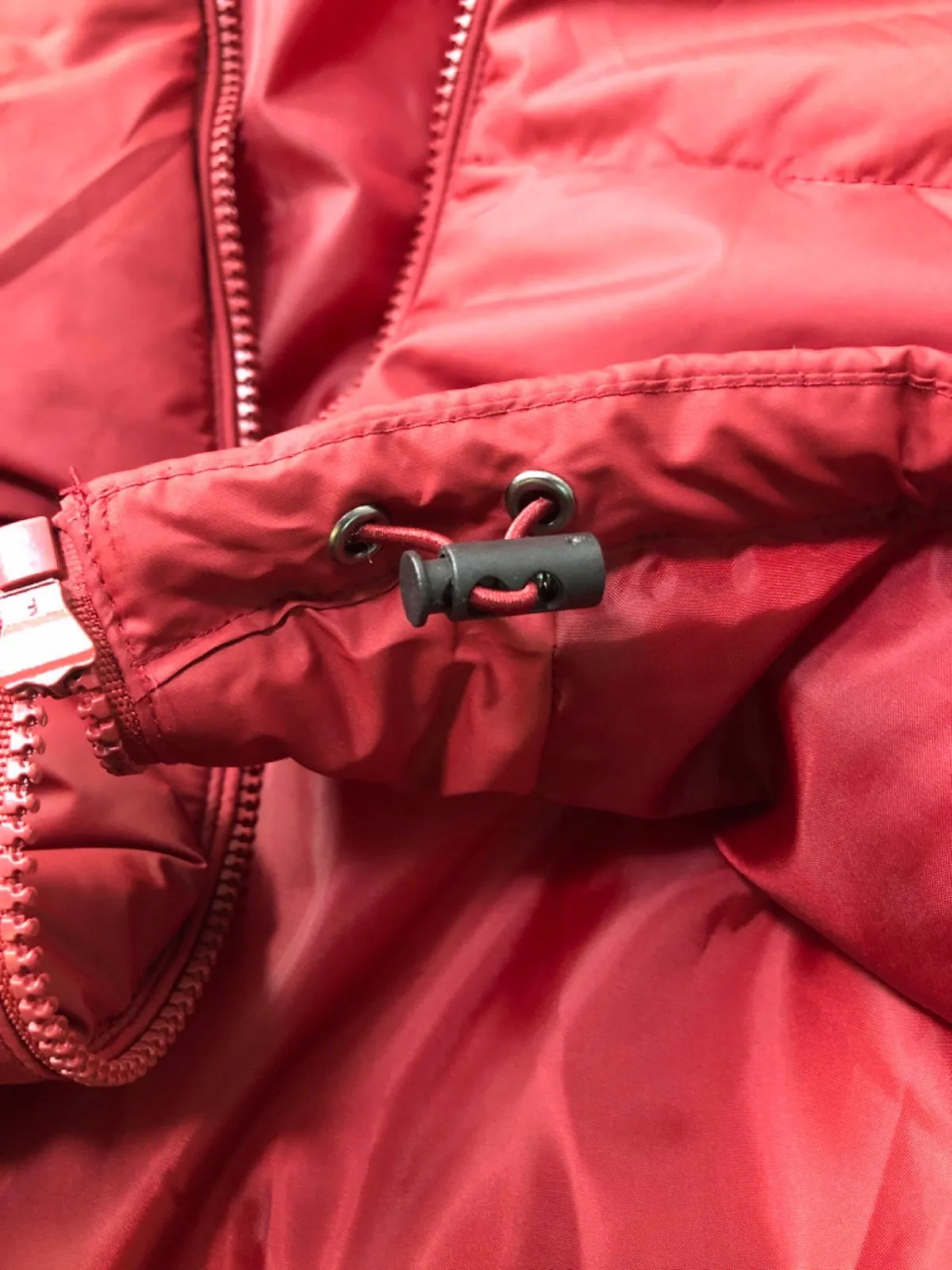 Unbranded Red Puffer Jacket UK L