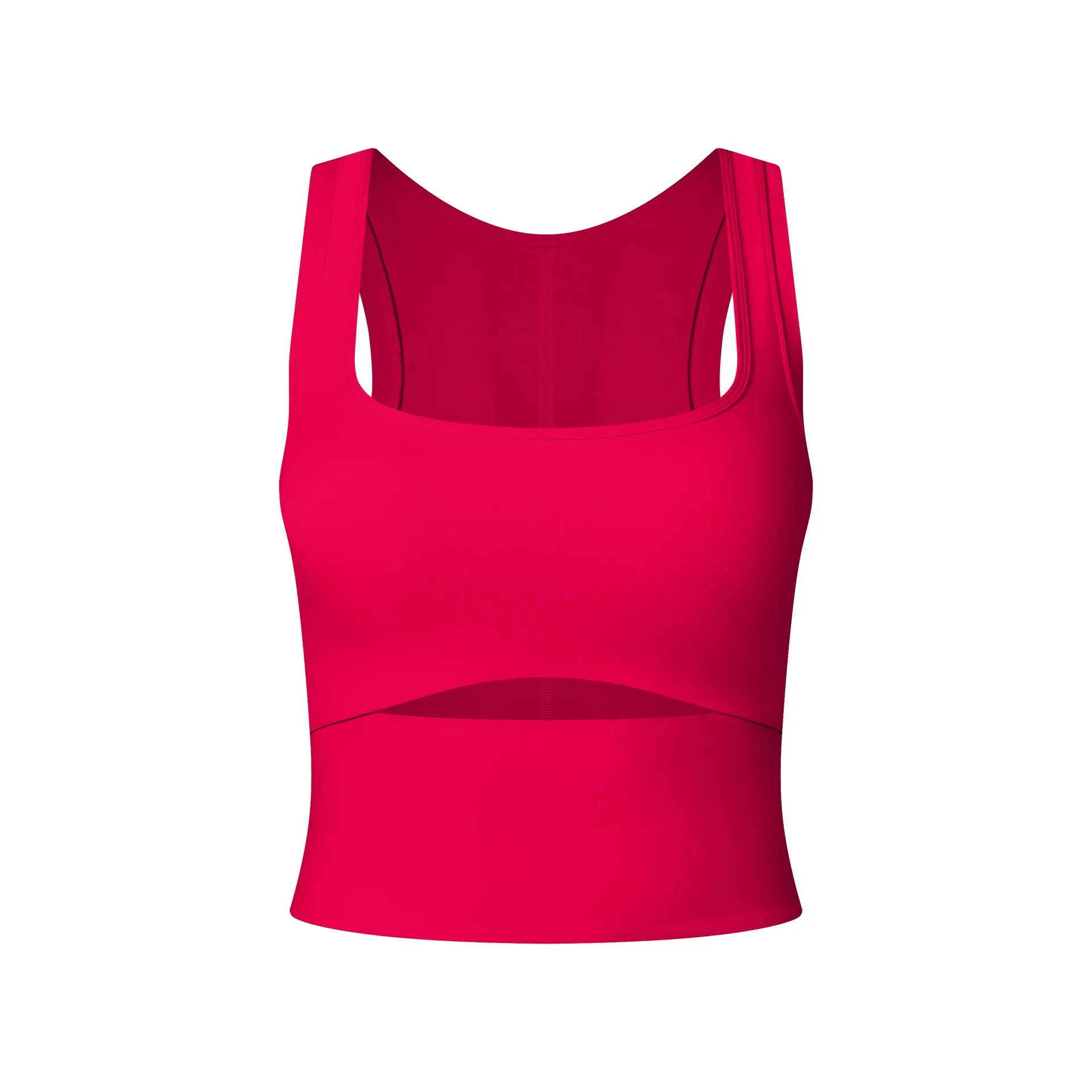 Under Bust Cut Out Work Out Tank