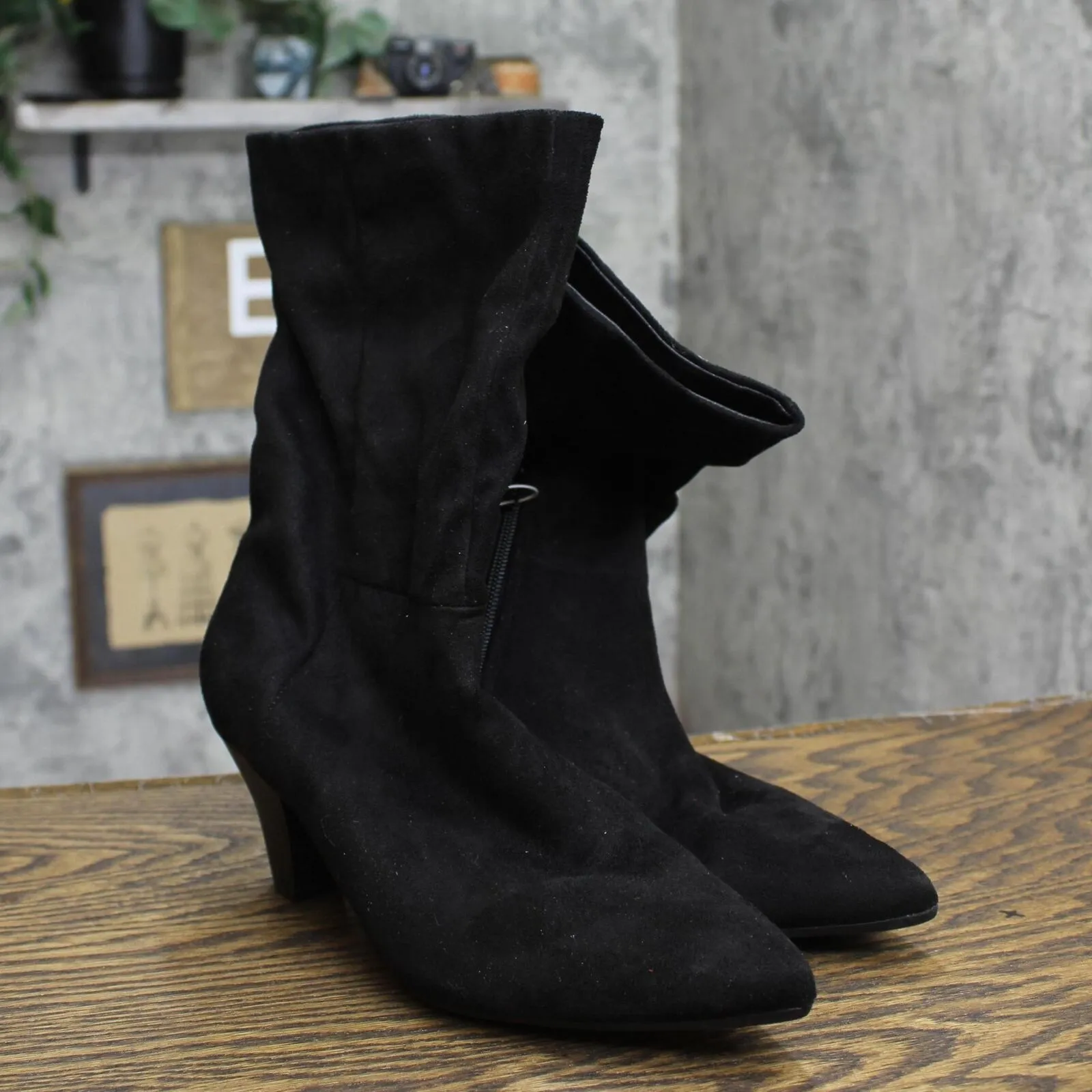 Universal Thread Women's Ada Dress Boots 88375025 Black 8M