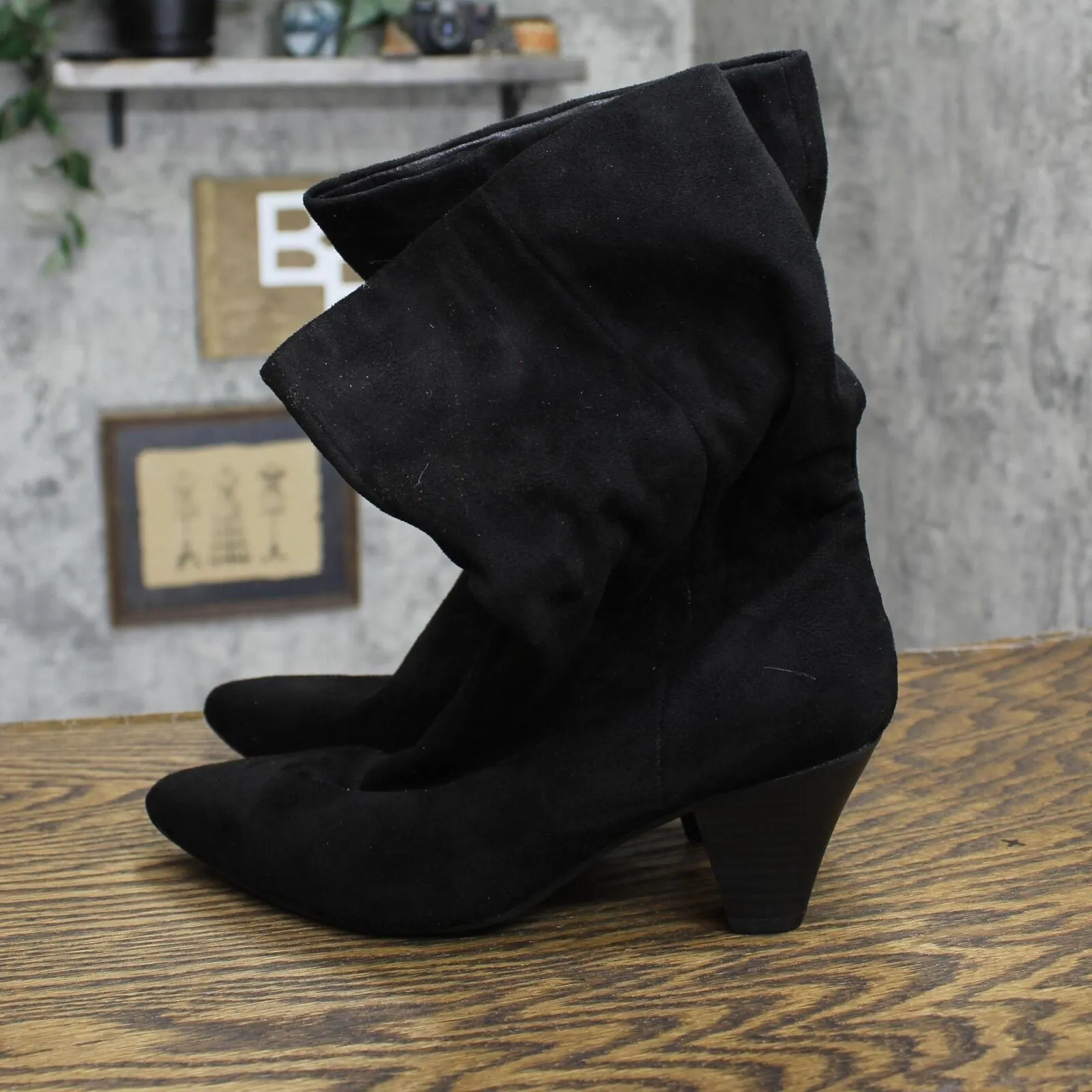 Universal Thread Women's Ada Dress Boots 88375025 Black 8M