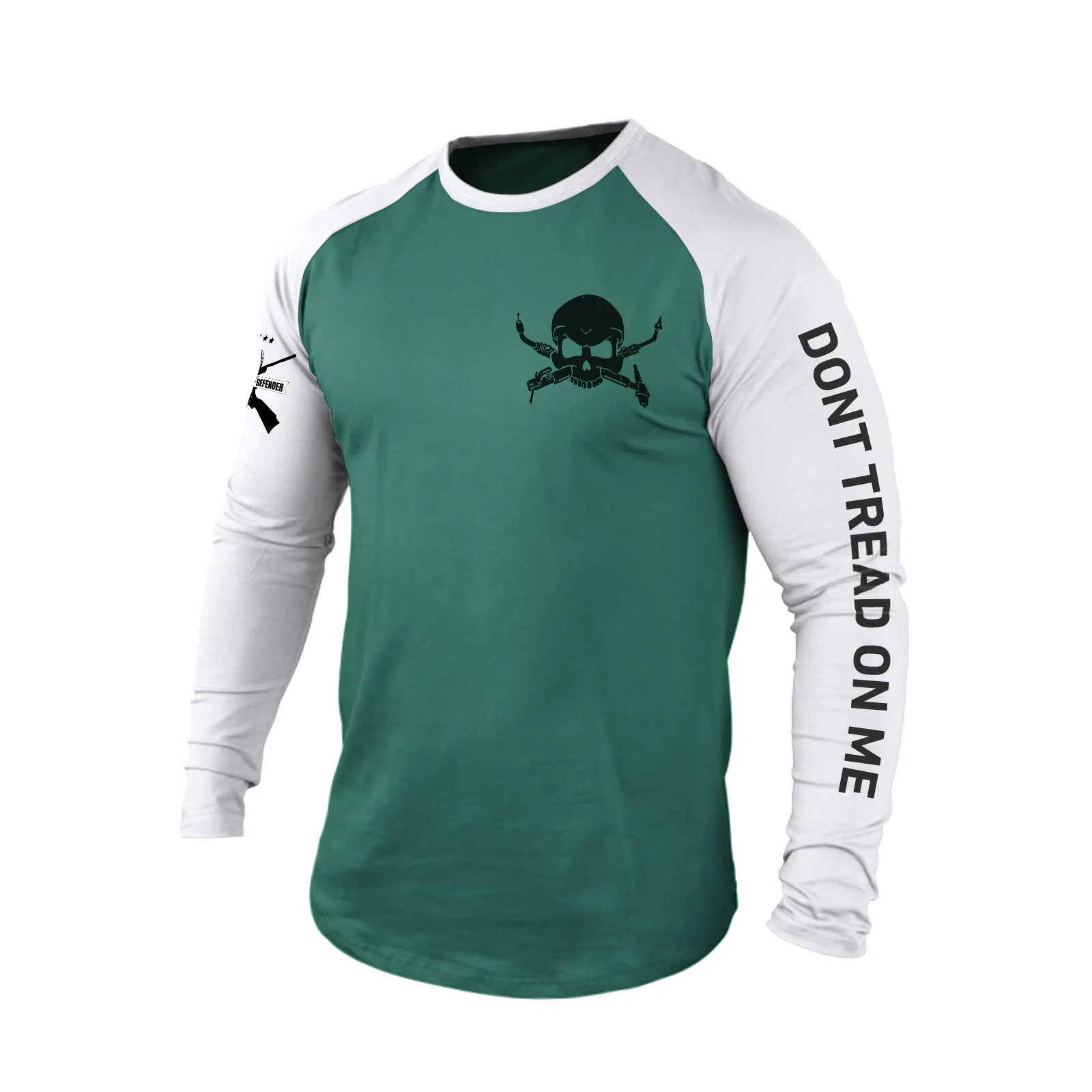 WELDER 100% COTTON RAGLAN GRAPHIC LONG SLEEVE T-SHIRT
