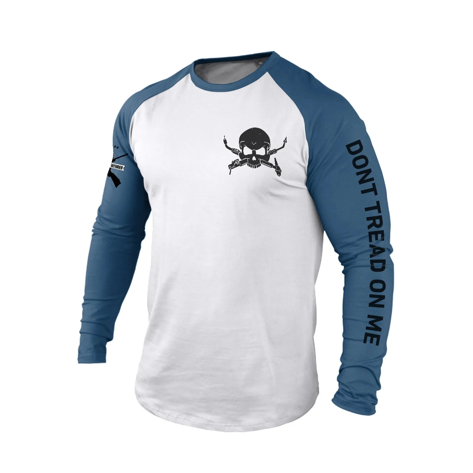 WELDER 100% COTTON RAGLAN GRAPHIC LONG SLEEVE T-SHIRT