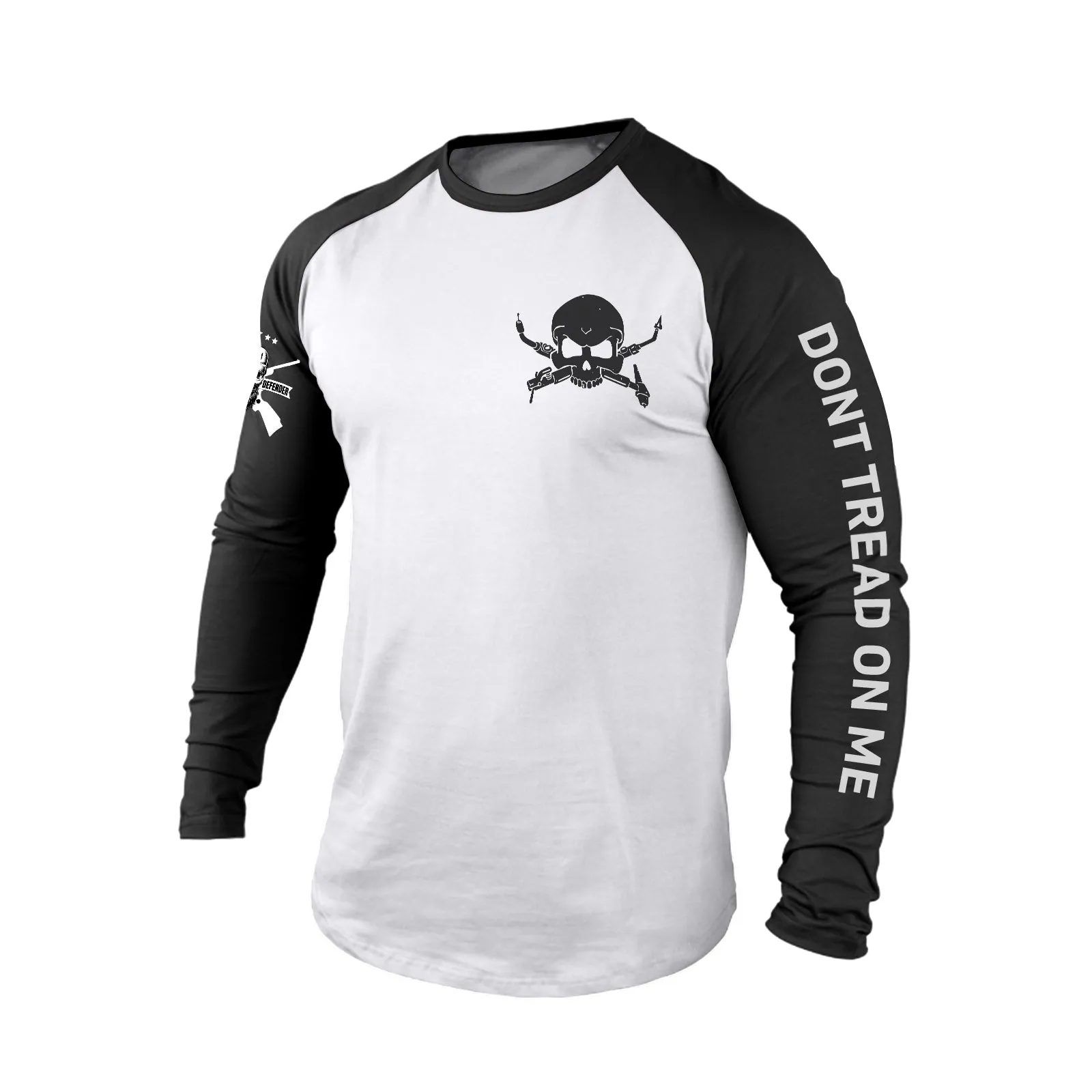 WELDER 100% COTTON RAGLAN GRAPHIC LONG SLEEVE T-SHIRT