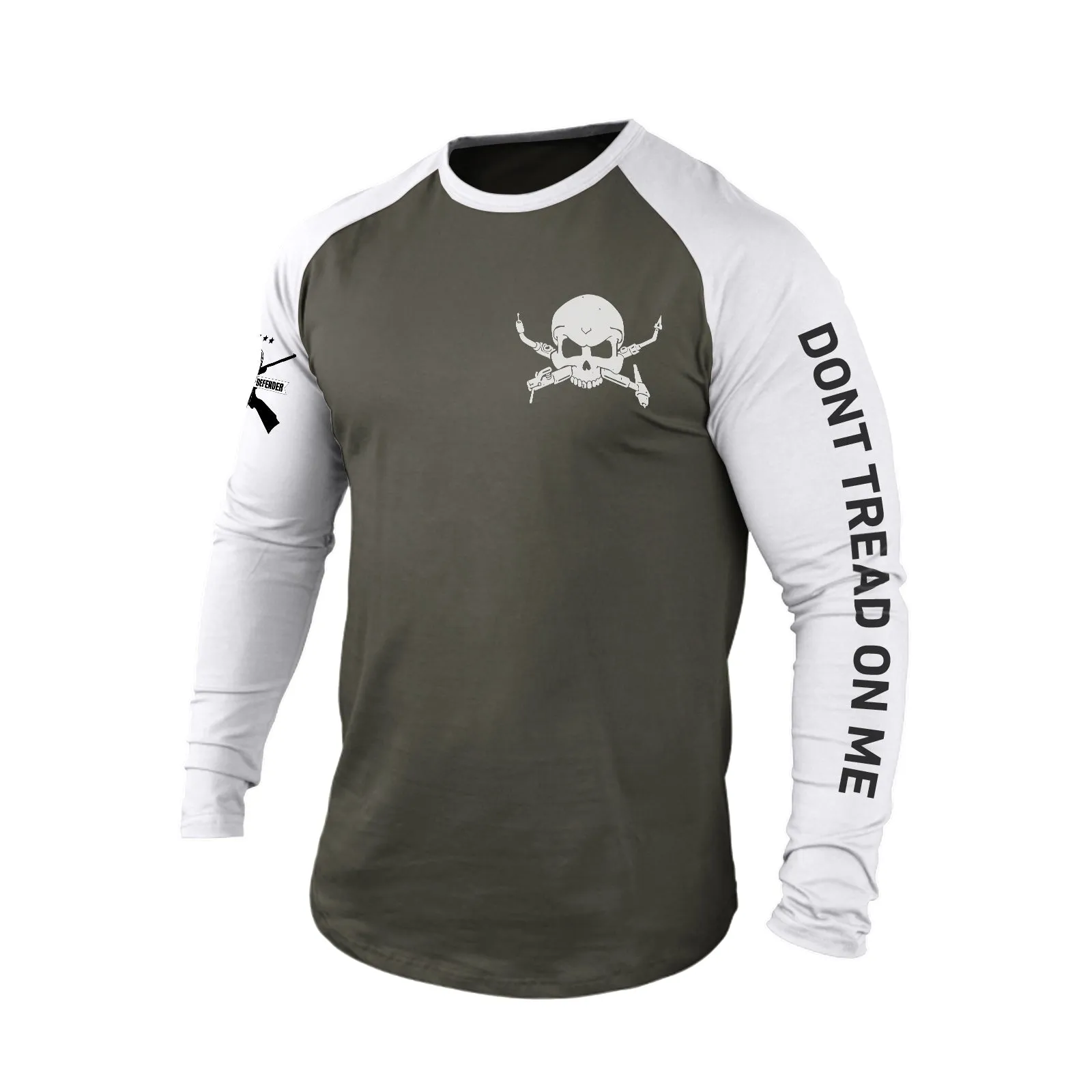 WELDER 100% COTTON RAGLAN GRAPHIC LONG SLEEVE T-SHIRT