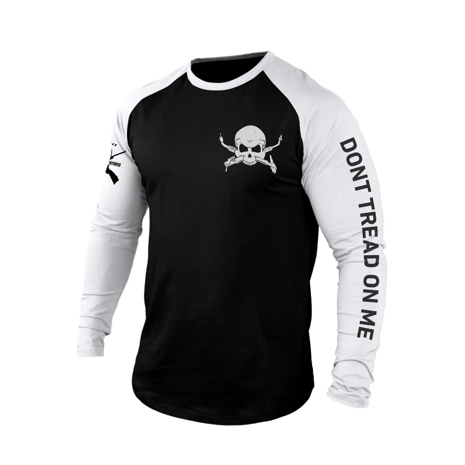 WELDER 100% COTTON RAGLAN GRAPHIC LONG SLEEVE T-SHIRT