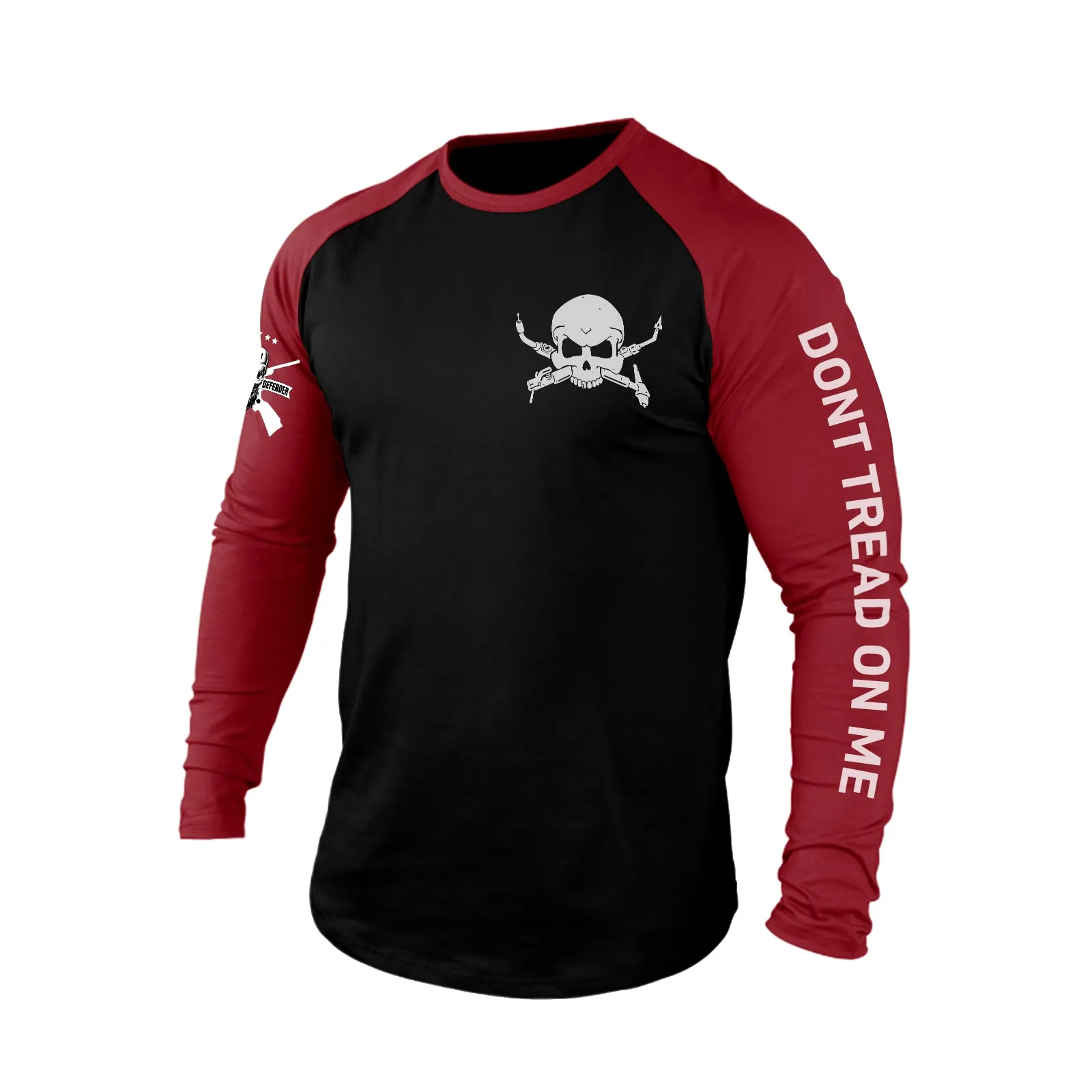 WELDER 100% COTTON RAGLAN GRAPHIC LONG SLEEVE T-SHIRT