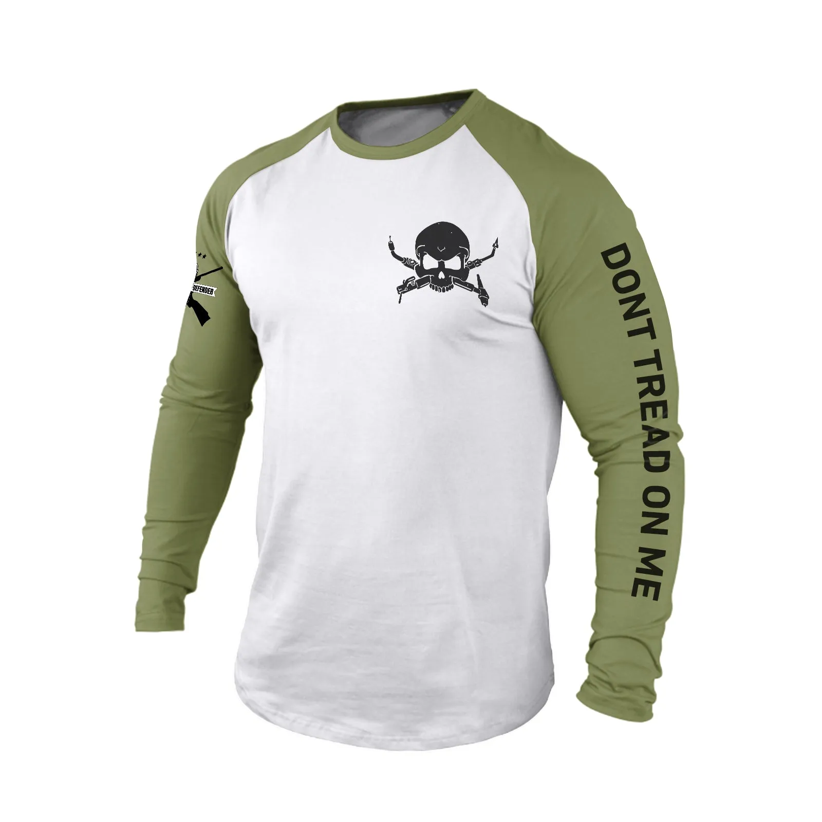 WELDER 100% COTTON RAGLAN GRAPHIC LONG SLEEVE T-SHIRT