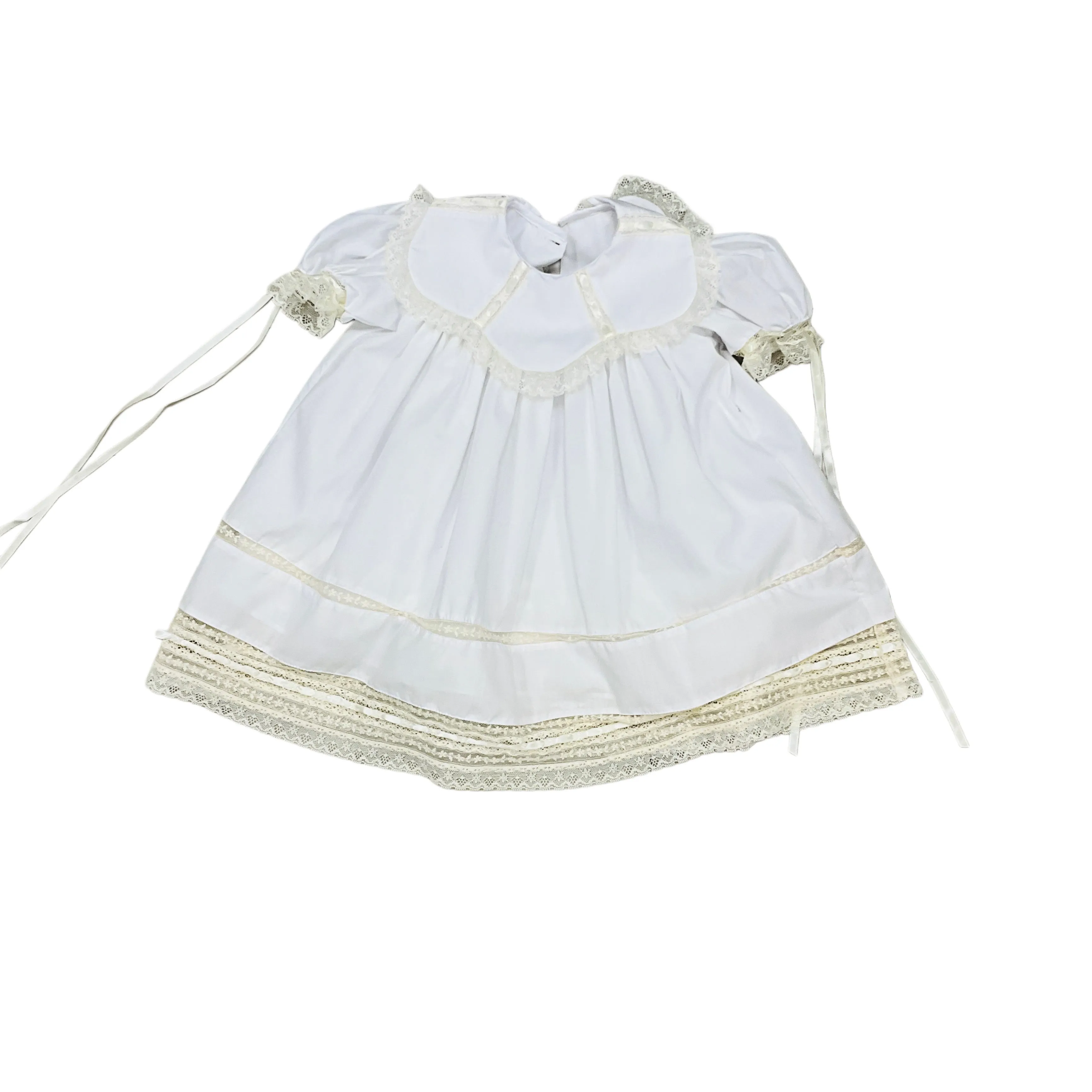White Paisley Dress
