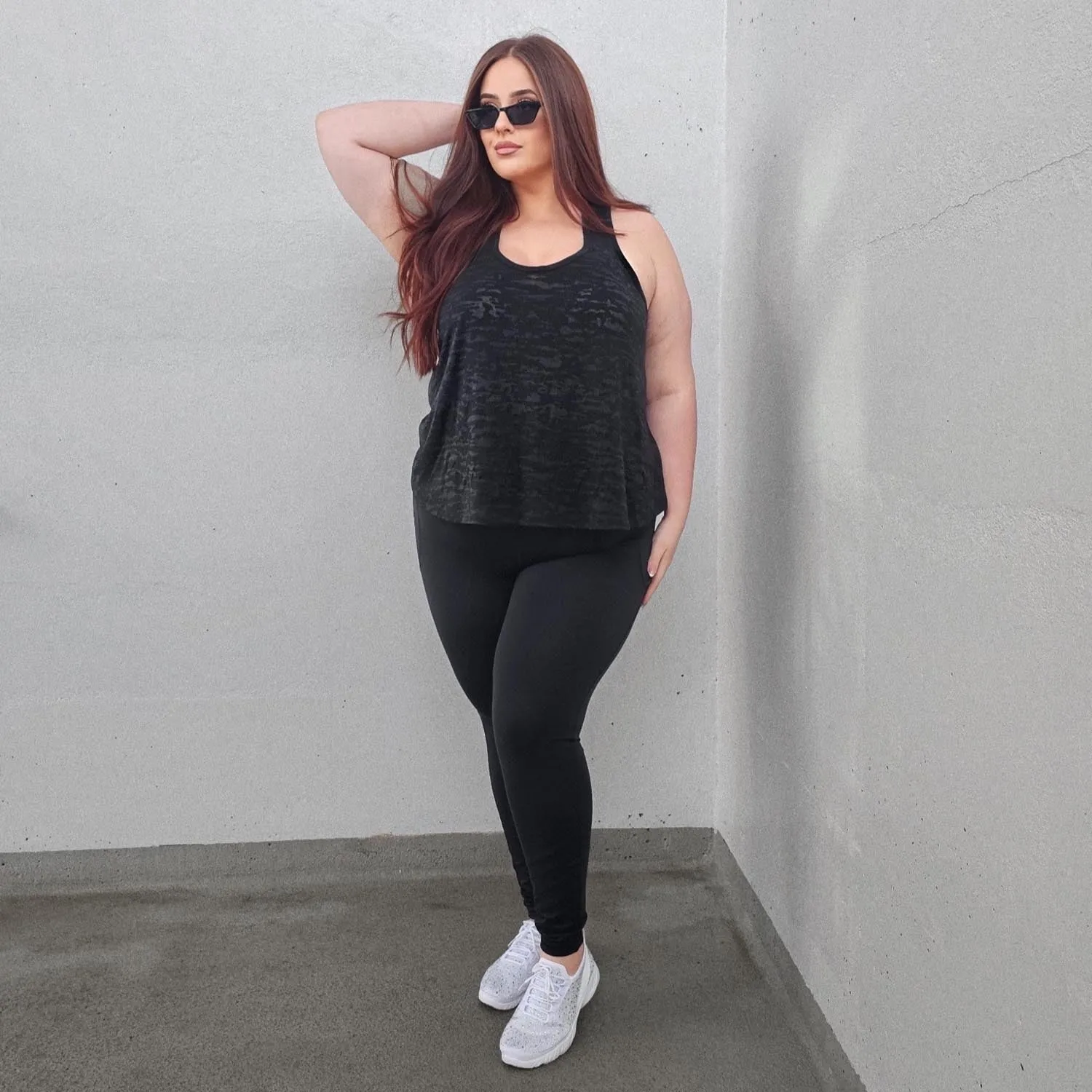 Wrap Back Vest - Black
