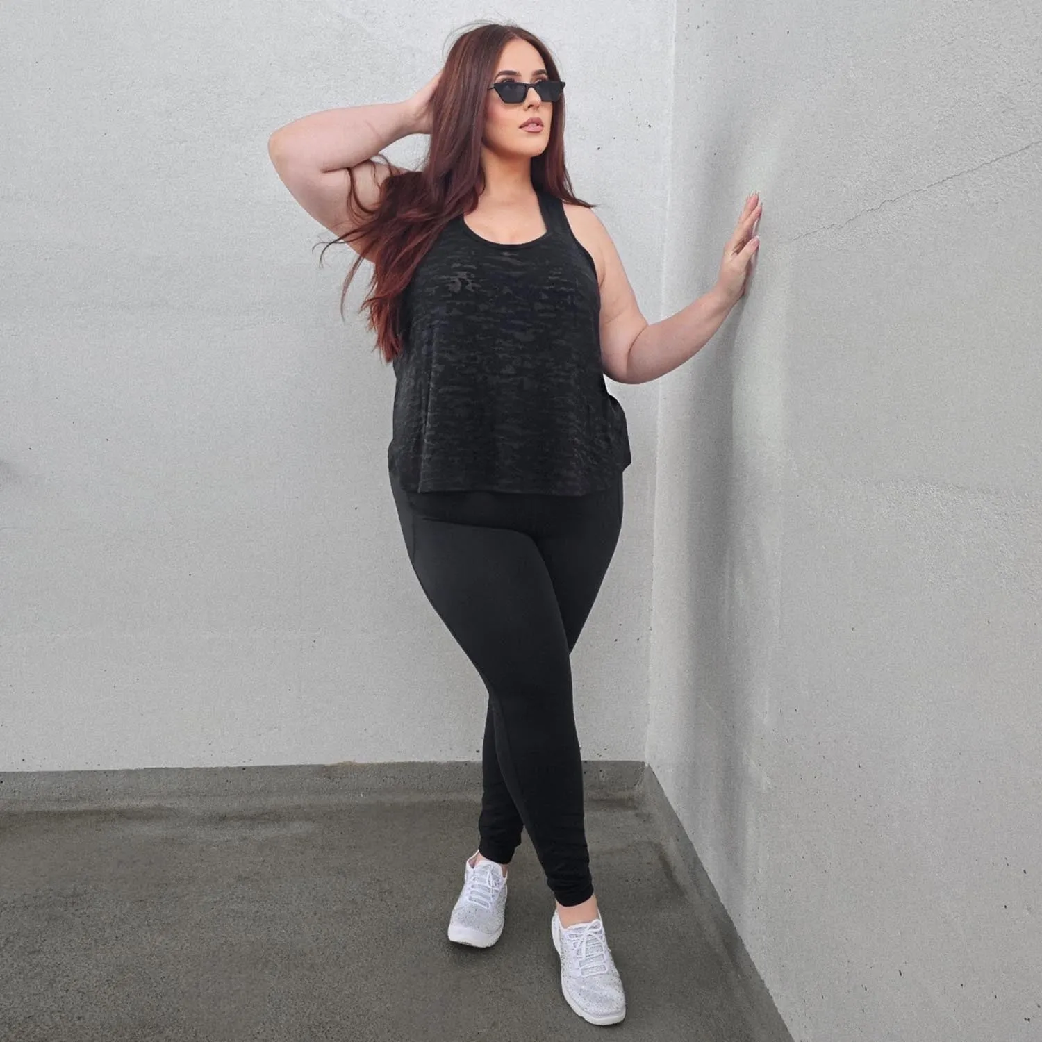 Wrap Back Vest - Black
