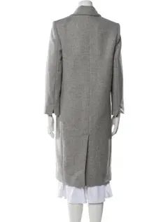 Zadig & Voltaire Grey Chevron Coat