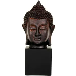 Zen Elegance: Buddha Head Statue for Serene Spaces