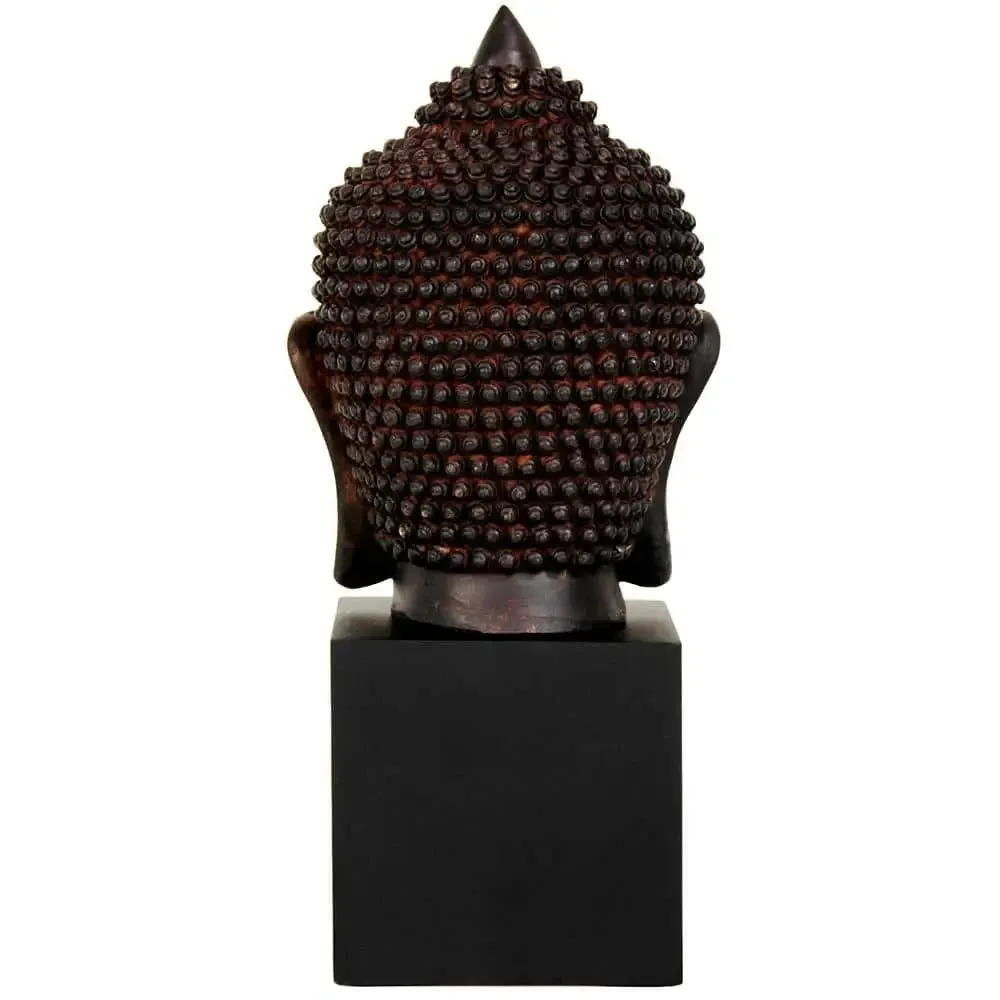 Zen Elegance: Buddha Head Statue for Serene Spaces